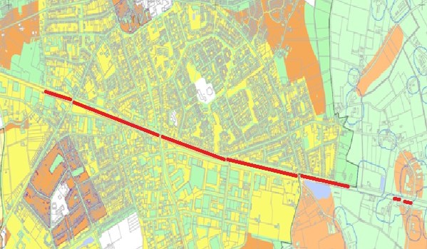 9 Bijlagen: Toelichting op de condities 9.1 Toelichting Archeologie De te realiseren geluidsschermen liggen op de archeologische beleidskaart op verschillende verwachtingszones.