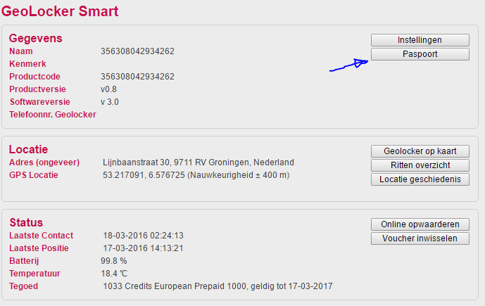 3.2 GSM led Knippercode Betekenis 1 Groen GSM werkt 2 Groen Netwerk gevonden 3 Groen Netwerk zoeken 1 Rood Geen netwerk gevonden 2 Rood Netwerk registratie niet mogelijk, controleer of systeem over