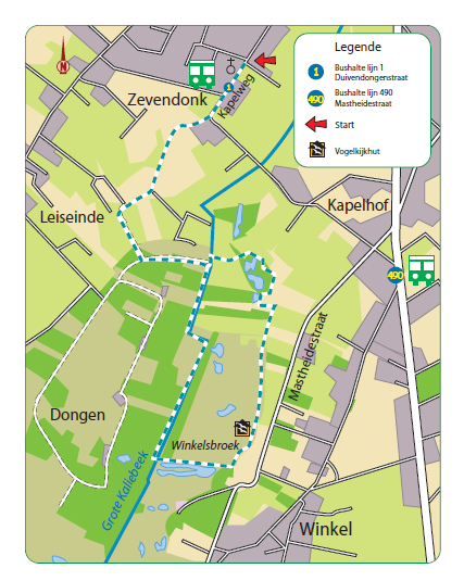 8 We spreken af aan de VOGELKIJKHUT van winkelsbroek.