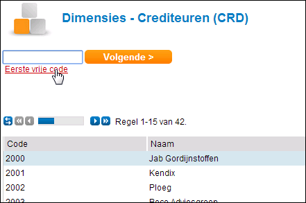 Oplossen van eventuele fouten. 1 Aanmaken crediteuren Voor het aanmaken van een crediteur ga je naar Inkoop > Crediteuren. Je kunt ook tijdens het invoeren van boekingen een nieuwe crediteur aanmaken.