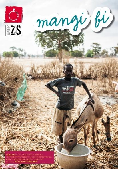 Vasten 2014, Mangi Fi Op school gingen we samen op weg door de Vasten met een project rond duurzame landbouw in Senegal. De gieter is het symbool van deze actie.