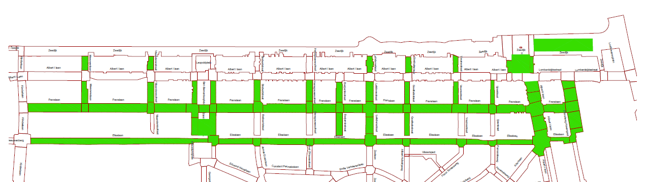 ZONE 1 RODE ZONE ZONE 2 GROENE ZONE OVERZICHT BETALEND PARKEREN NIEUWPOORT-BAD TARIEVEN RODE ZONE 30 minuten gratis (max. 1x vóór 14u30 en max.