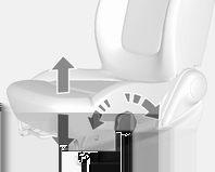 Stoelen, veiligheidssystemen 37 Stoelverstelling 9 Gevaar Altijd op minstens 25 cm afstand van het stuurwiel zitten zodat de airbag veilig in werking kan treden.