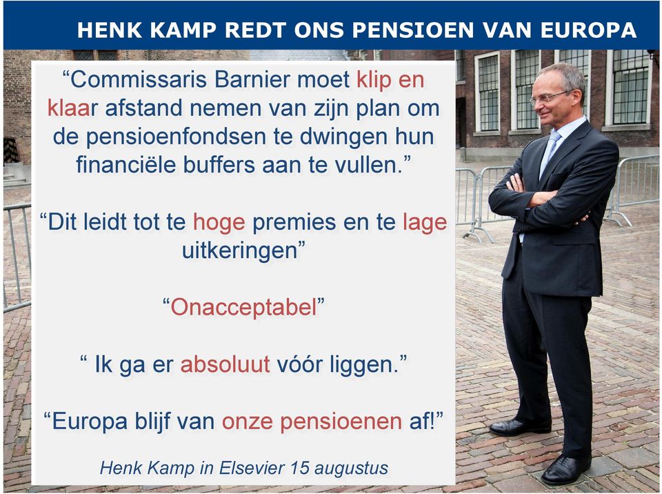 Kamp enaan bangmakerij 2. Solvency II 3.