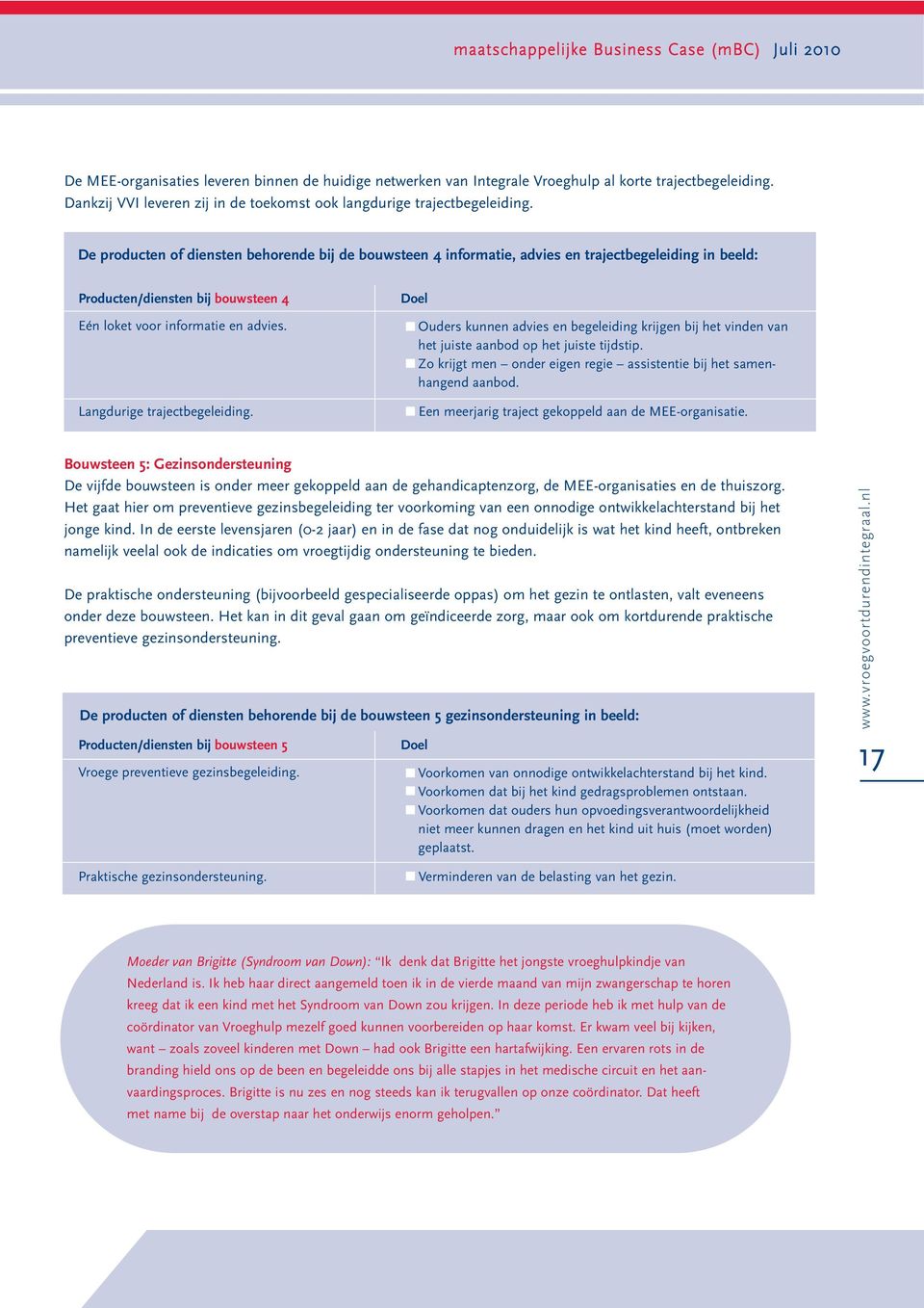 Langdurige trajectbegeleiding. Doel Ouders kunnen advies en begeleiding krijgen bij het vinden van het juiste aanbod op het juiste tijdstip.