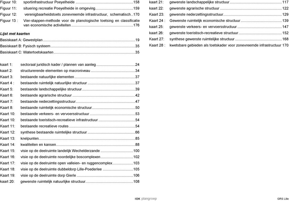 ..19 Basiskaart B: Fysisch systeem...35 Basiskaart C: Watertoetskaarten...35 kaart 21: gewenste landschappelijke structuur...117 kaart 22: gewenste agrarische structuur.