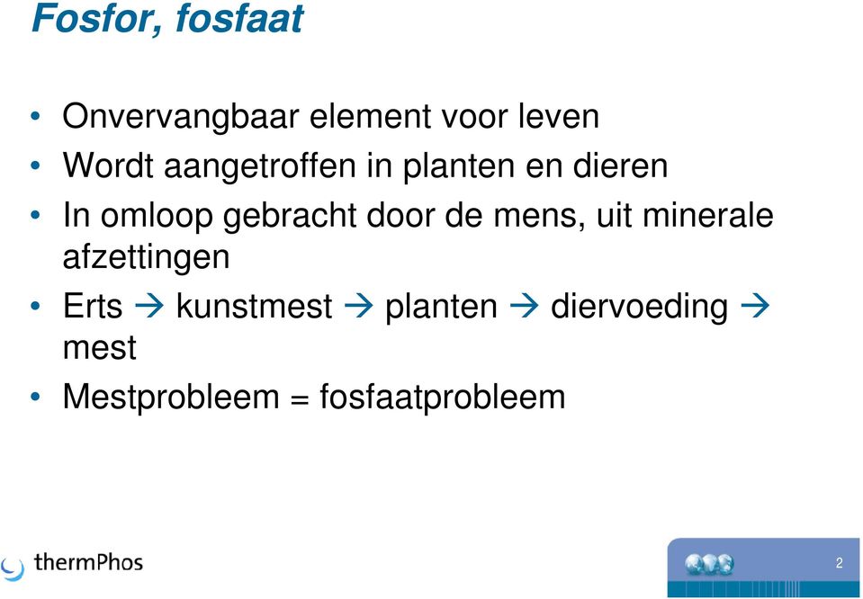 door de mens, uit minerale afzettingen Erts kunstmest