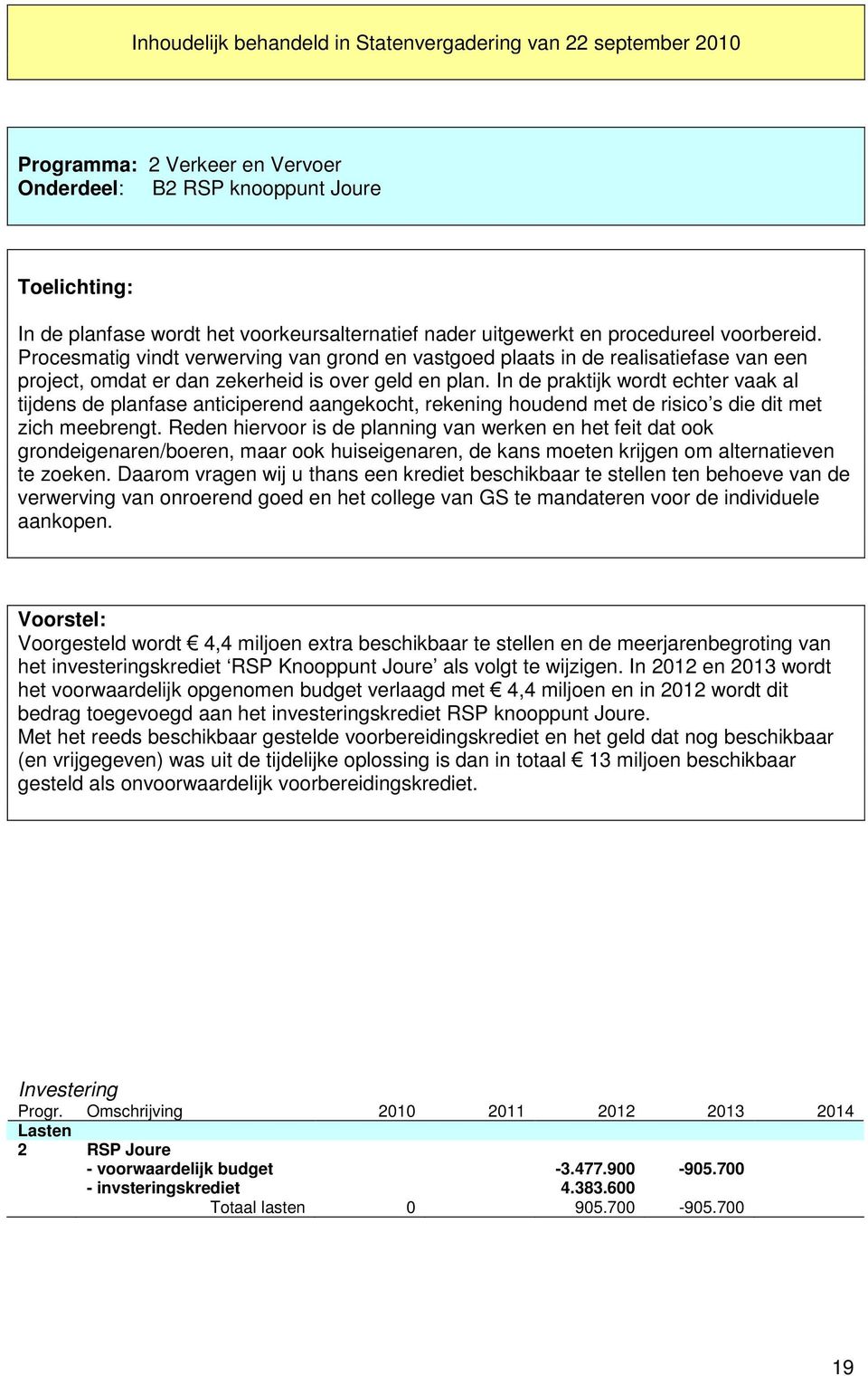 In de praktijk wordt echter vaak al tijdens de planfase anticiperend aangekocht, rekening houdend met de risico s die dit met zich meebrengt.