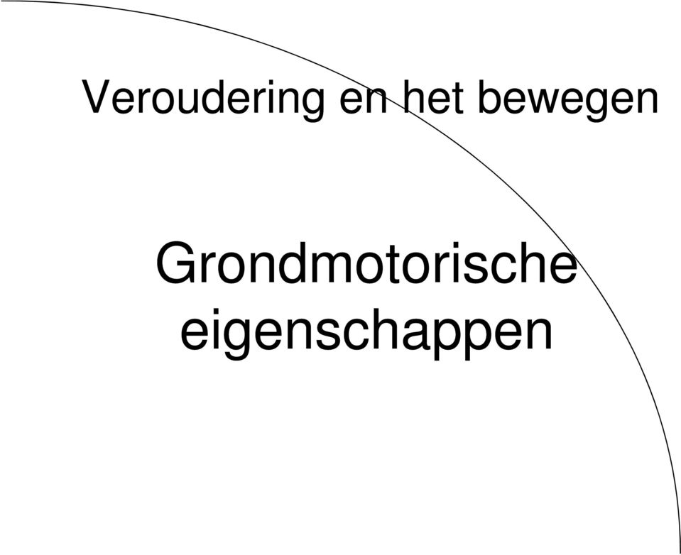 bewegen