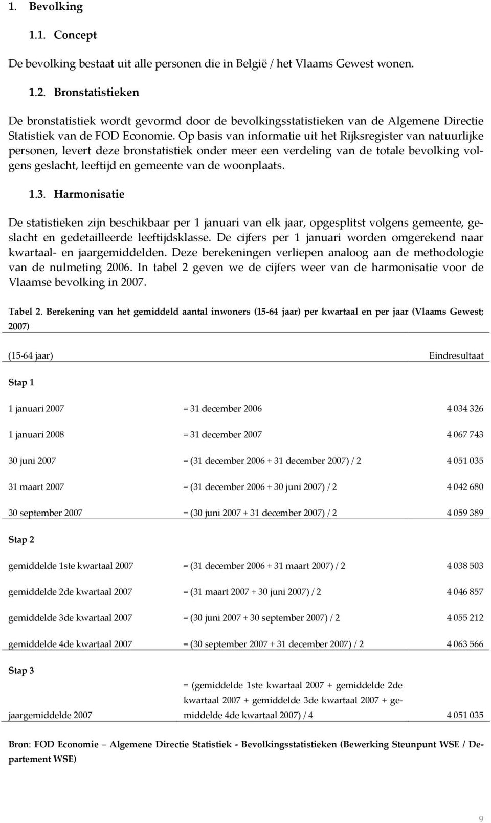 Op basis van informatie uit het Rijksregister van natuurlijke personen, levert deze bronstatistiek onder meer een verdeling van de totale bevolking volgens geslacht, leeftijd en gemeente van de