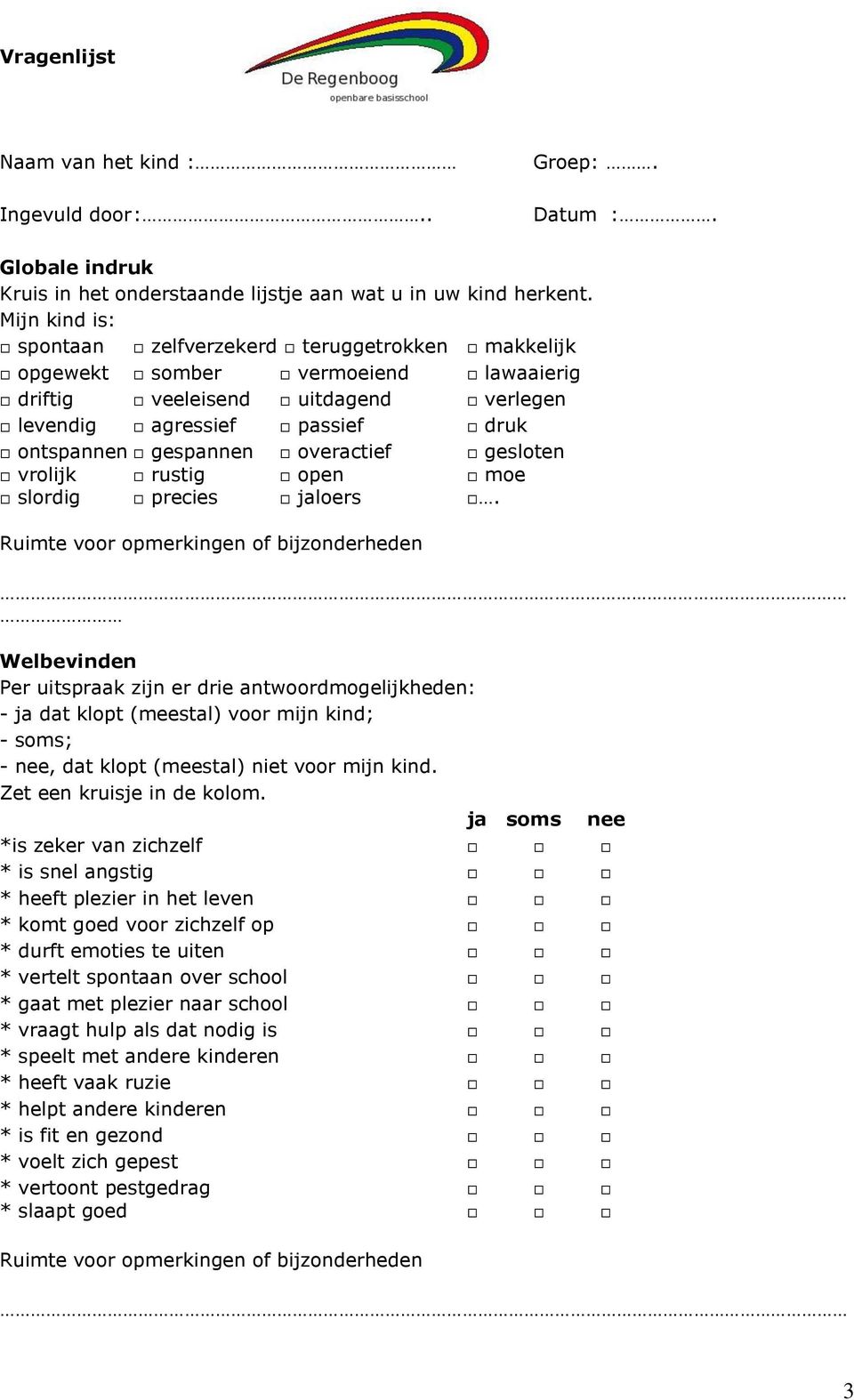 overactief gesloten vrolijk rustig open moe slordig precies jaloers.