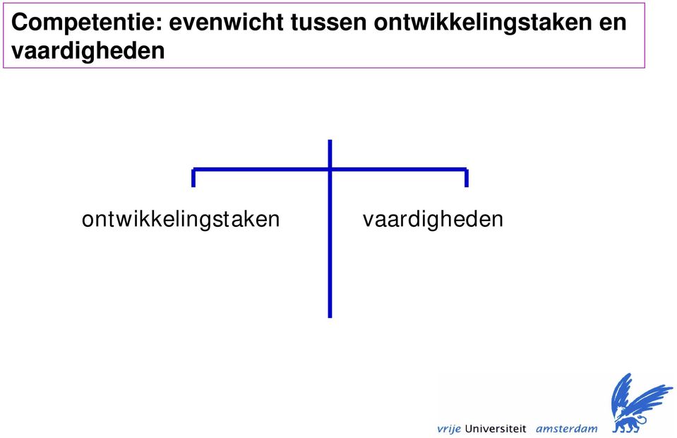 vaardigheden ontwikkelingstaken