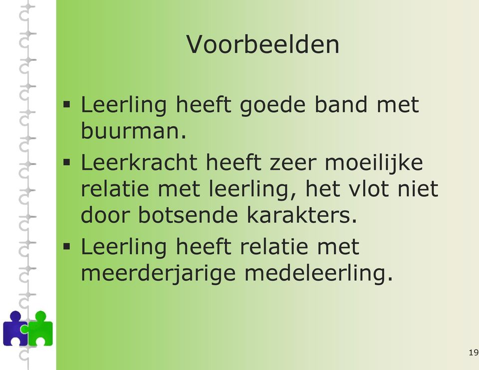 leerling, het vlot niet door botsende karakters.