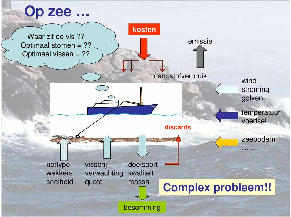 temperatuur voedsel zeebodem.