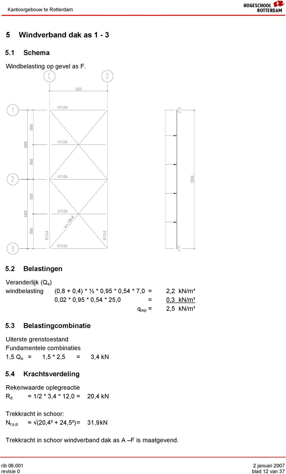 1 Schema Winbelasting op gevel as. 5.