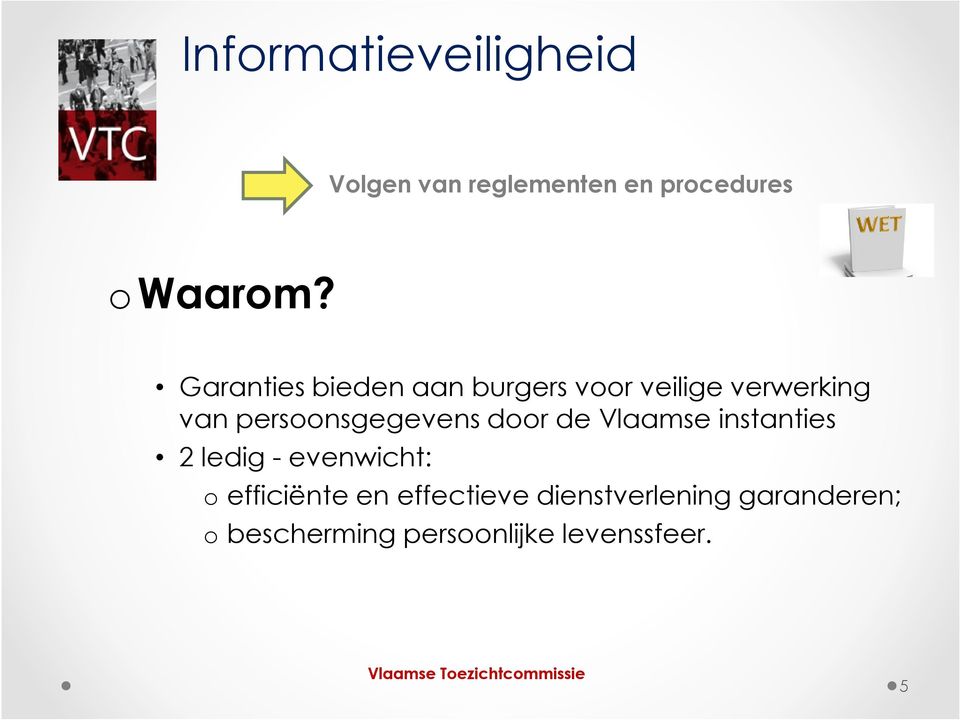 persoonsgegevens door de Vlaamse instanties 2 ledig - evenwicht: