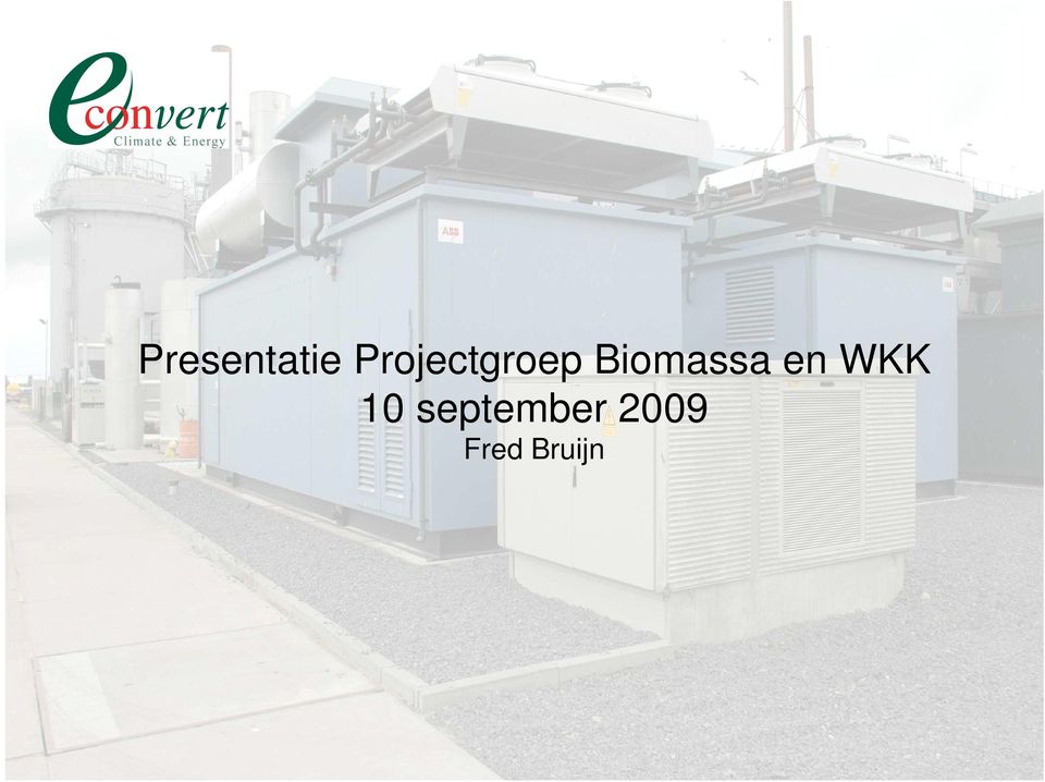 Biomassa en WKK