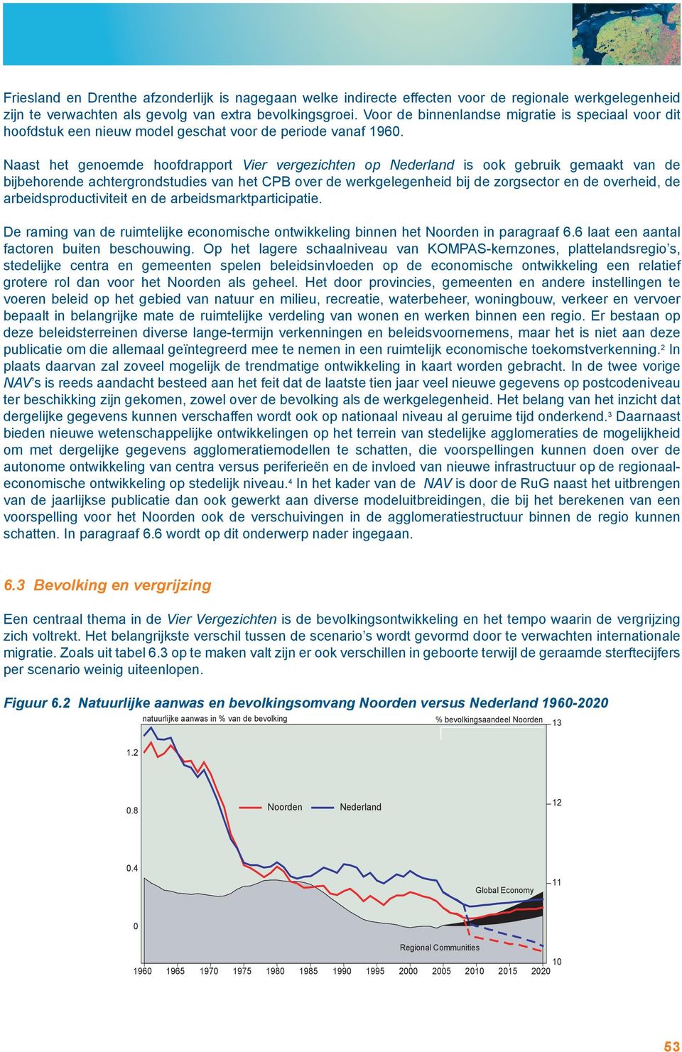 Naast het genoemde hoofdrapport Vier vergezichten op Nederland is ook gebruik gemaakt van de bijbehorende achtergrondstudies van het CPB over de werkgelegenheid bij de zorgsector en de overheid, de
