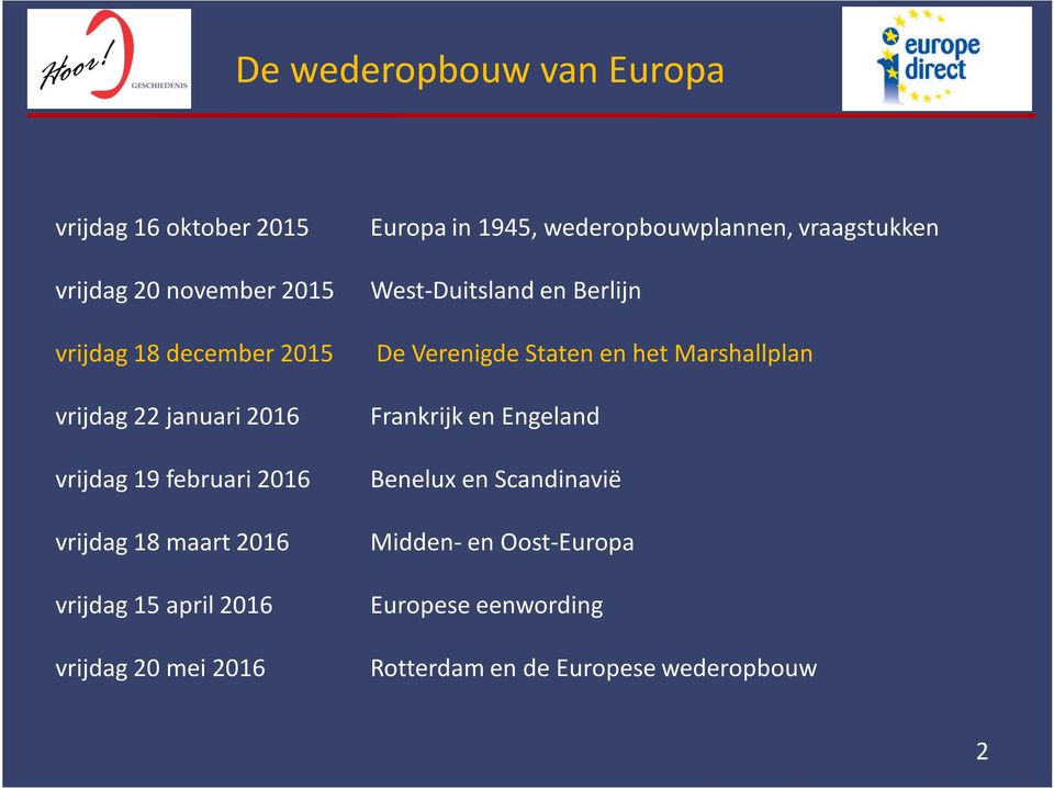 wederopbouwplannen, vraagstukken West-Duitsland en Berlijn De Verenigde Staten en het Marshallplan