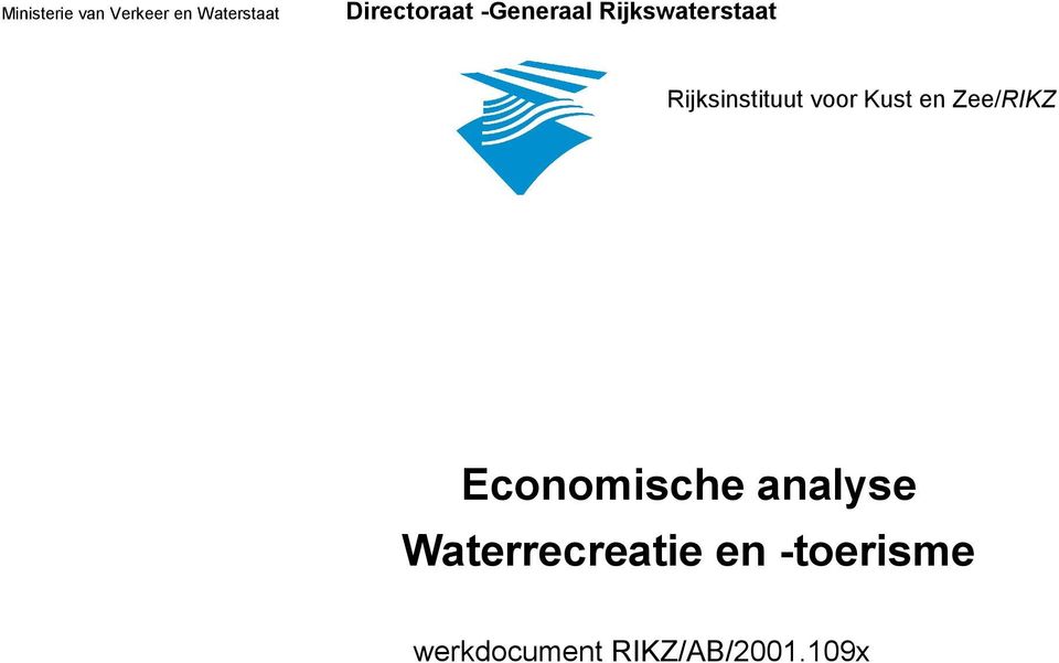 Rijksinstituut voor Kust en Zee/RIKZ