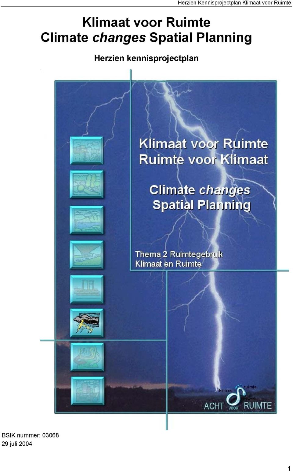 changes Spatial Planning Herzien