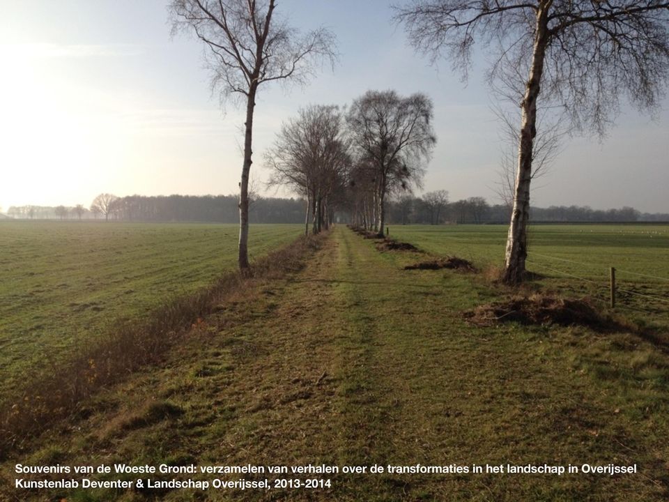 transformaties in het landschap in