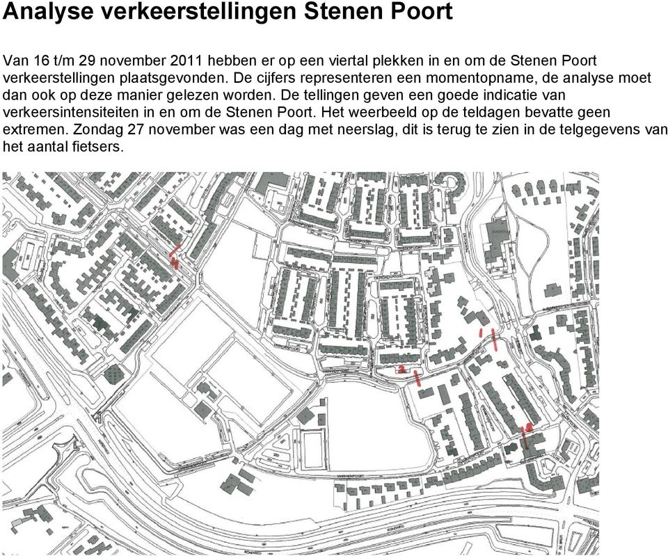 De cijfers representeren een momentopname, de analyse moet dan ook op deze manier gelezen worden.