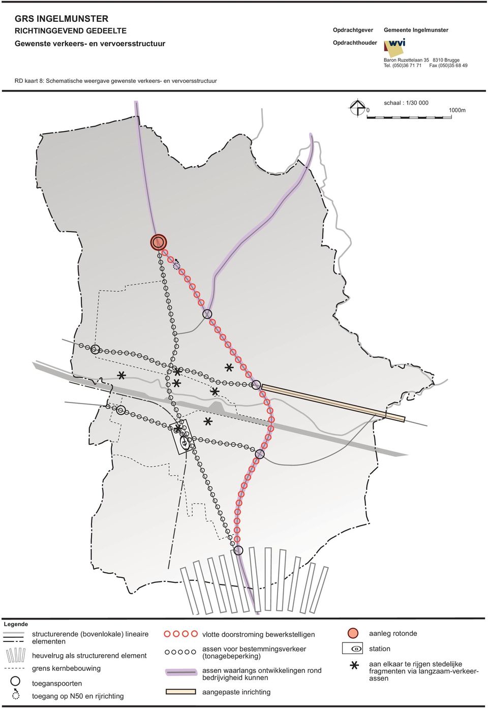 en rijrichting vlotte doorstroming bewerkstelligen assen voor bestemmingsverkeer (tonagebeperking) assen waarlangs ontwikkelingen