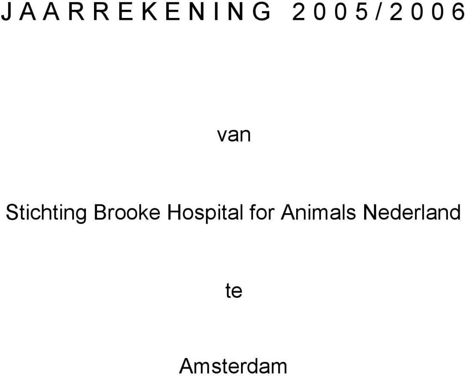 Stichting Brooke Hospital