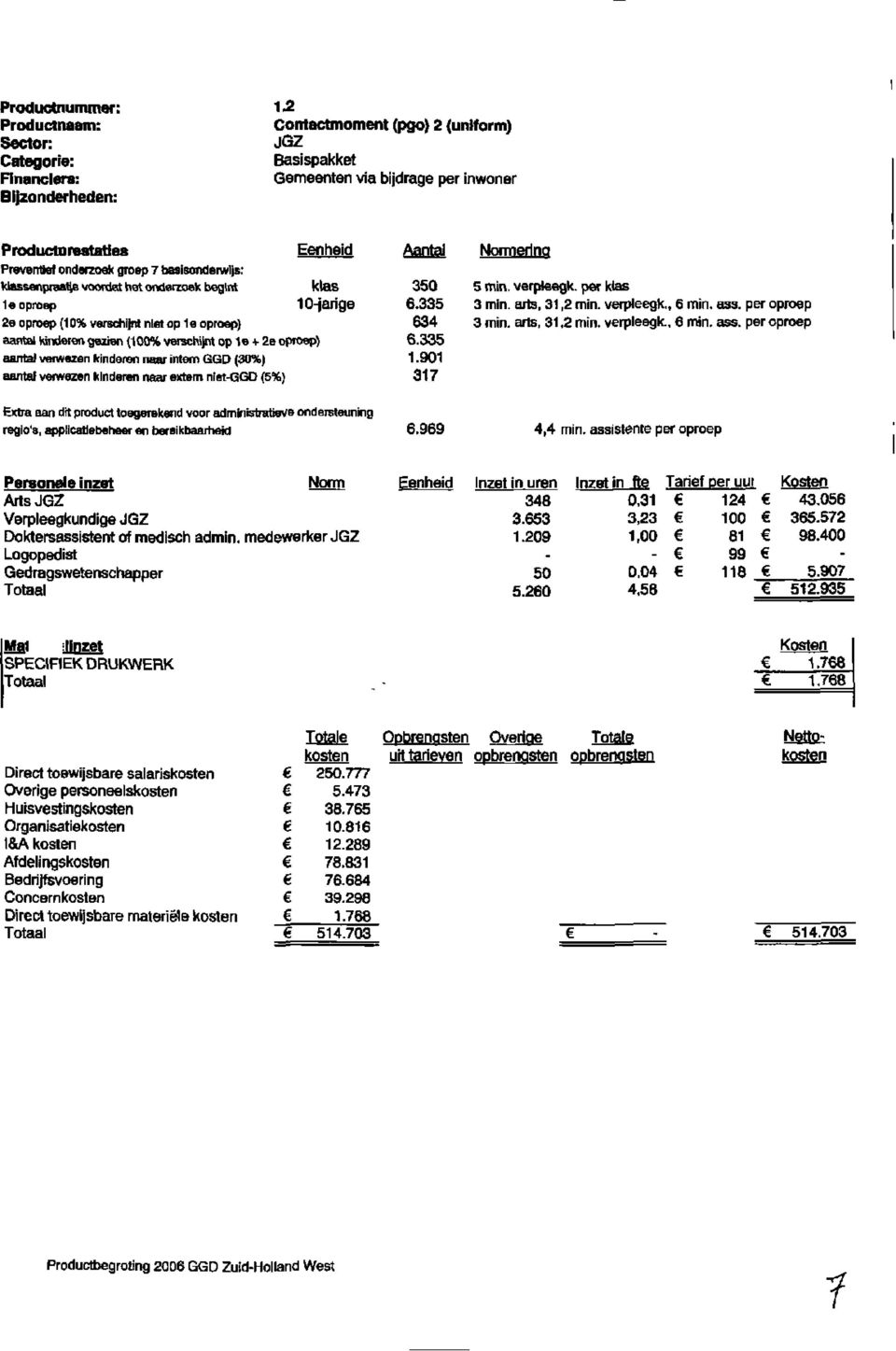 begint klas 350 1 e oproep 10jarige 6.335 2e oproep (10% verschijnt niet op 1 e oproep) 634 aantal kinderen gezien (100% verschijnt op 1e + 2e oproep) 6.