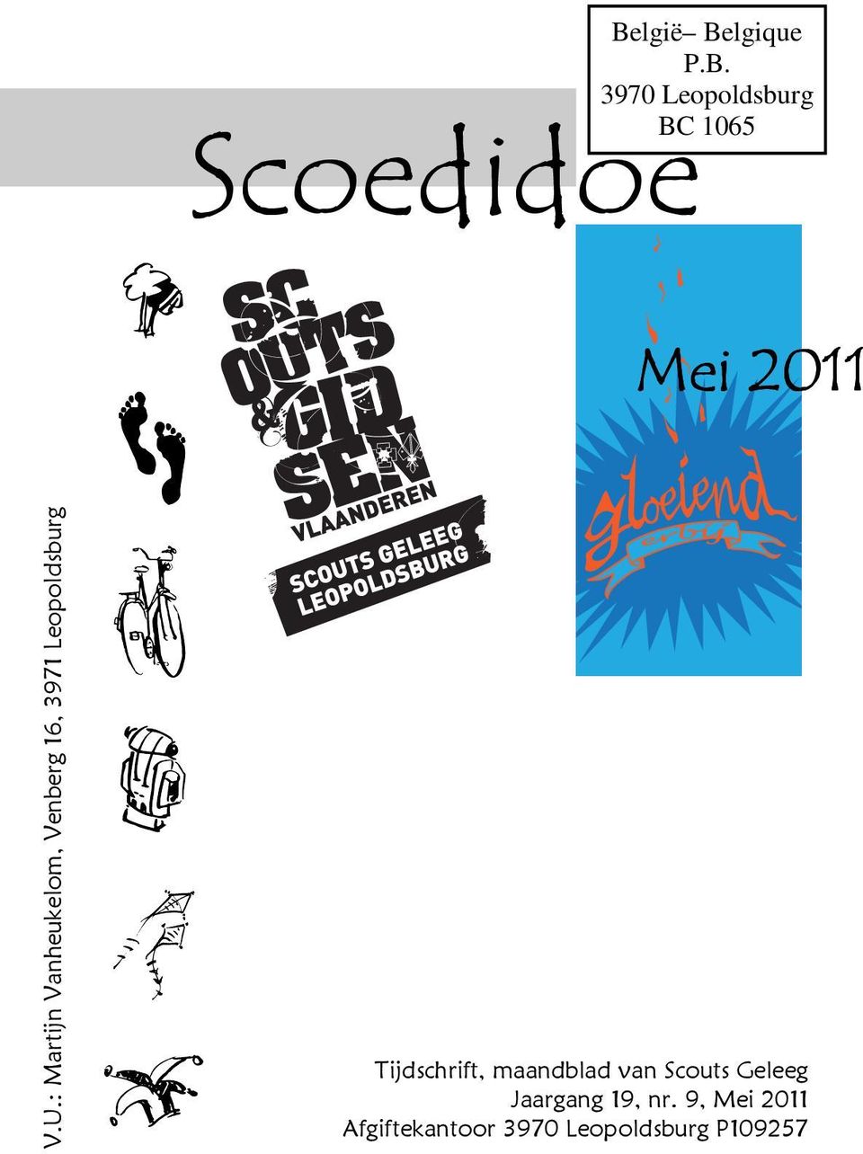 Tijdschrift, maandblad van Scouts Geleeg Jaargang 19, nr.