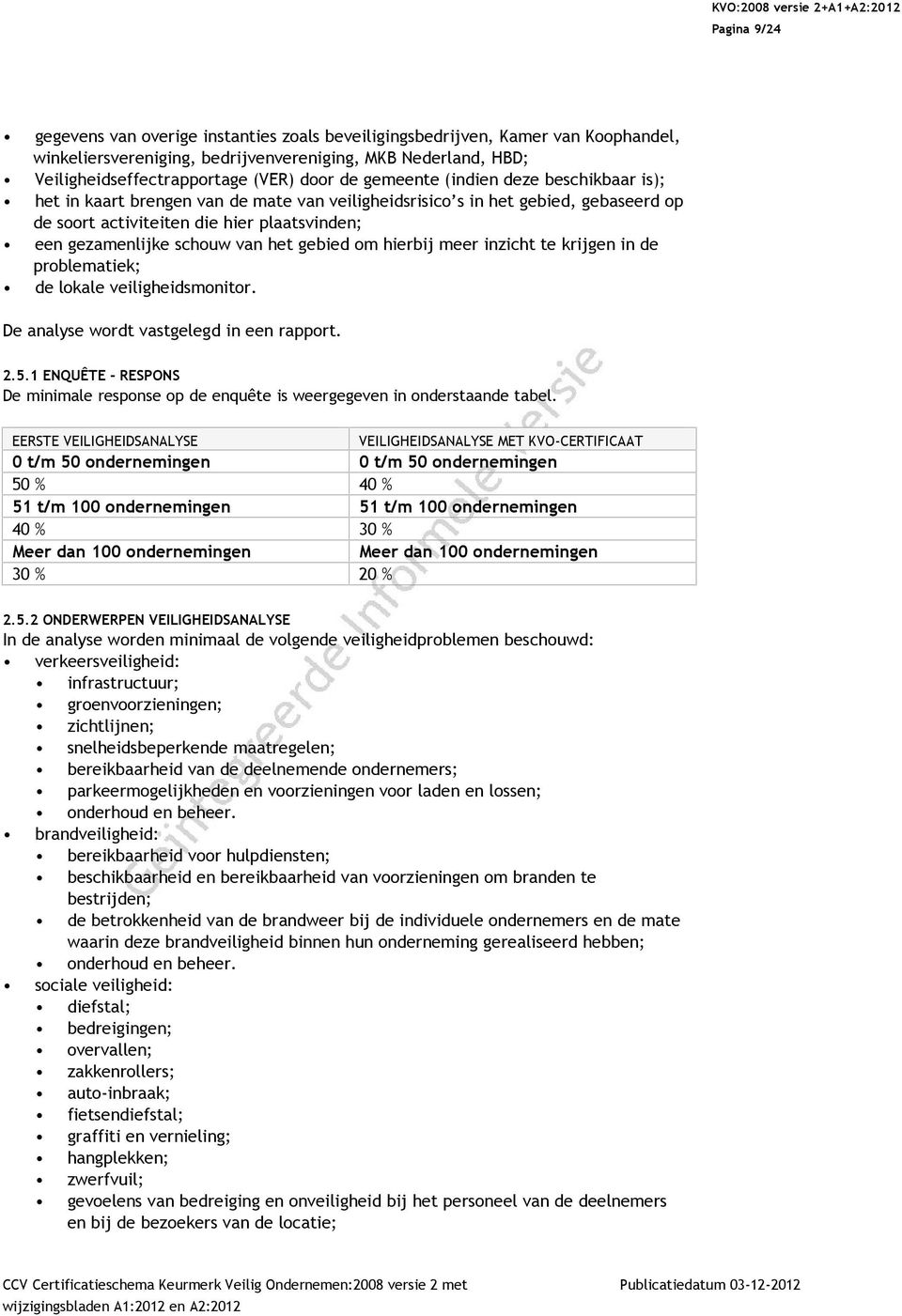 het gebied om hierbij meer inzicht te krijgen in de problematiek; de lokale veiligheidsmonitor. De analyse wordt vastgelegd in een rapport. 2.5.