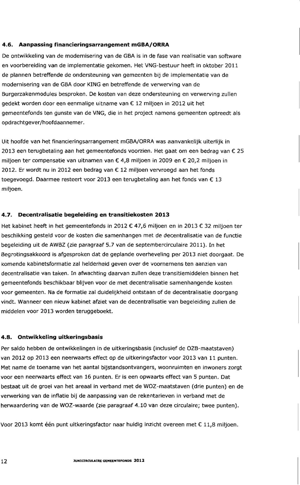 Burgerzakenmodules besproken.