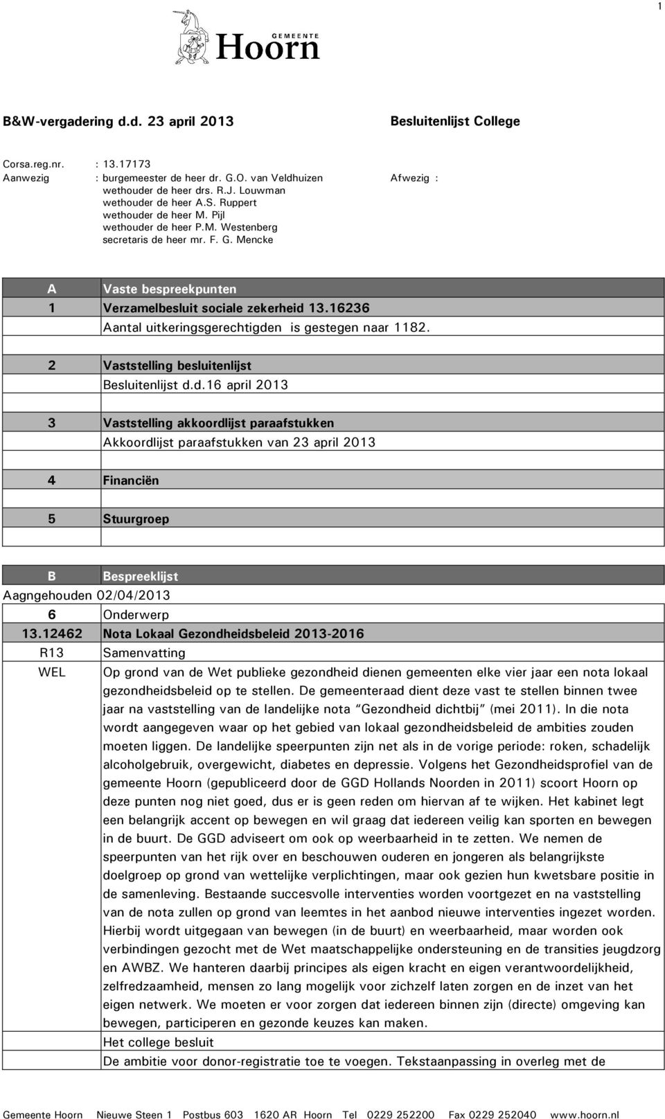 16236 Aantal uitkeringsgerechtigde