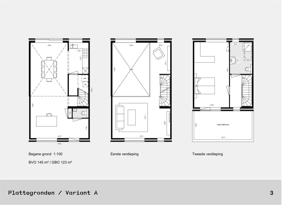 8 - optie dakterras - 5.7 - - 5.7 - - 5.7 - - 6.