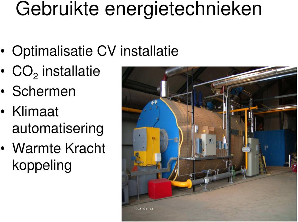 2 installatie Schermen Klimaat