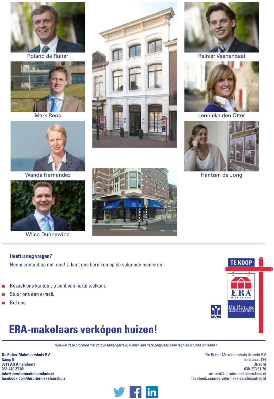 (Hoewel deze brochure met zorg is samengesteld, kunnen aan deze gegevens geen rechten worden ontleend.