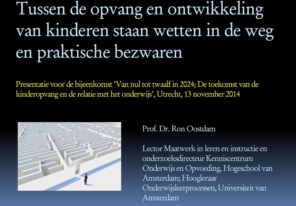 Utrecht, 13 november 2014 Prof. Dr.