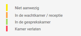 Vergeet niet op opslaan te klikken. Pas dan worden de uitnodigingen verstuurd! Herhaal afspraken Voor het plannen van herhaal afspraken plant u de eerste afspraak.