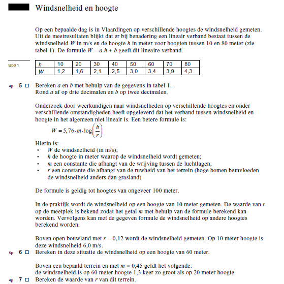 OPDRACHT 8: Examen 006-I OPDRACHT 9 Bereken de afgeleide en denk aan product, quotient en kettingregel.