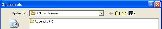 (2) 5: Klik op Opslaan De default naam is T_FI. U kunt ook een andere naam invoeren als.txt bestand als.xls bestand als.dbf bestand Voorbeeld van een Excel bestand (namen testpersonen doorgehaald).