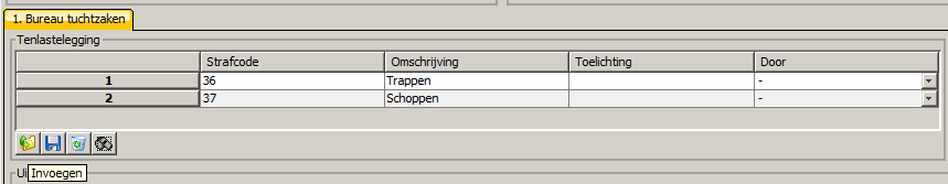 Handleiding Tuchtzaken Sprtlink Tenlastelegging Bij de tenlastelegging staan de strafcdes vermeld zals deze dr de scheidsrechter f zelf handmatig zijn tegevegd aan het dssier.