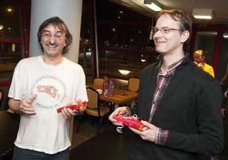 opscorersprijs Leo deed he ook naar behoren en scoorde ui Ard onze kopman kwam o punen en helaas kwam ik nie verder dan pun Bij WSC deden mee Frans Vreugdenhil, Michiel van Woerden en André