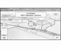 Navigatie 51 Selecteer de gewenste vermelding in het telefoonboek om het adres te tonen dat hieronder is opgeslagen. Selecteer het adres.