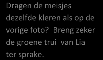 Zorg dat de kinderen het verhaal Kikker is verliefd 2 goed kennen, alvorens verder te lezen. * 3. Lia is Kikker! -Wie is Lia? -Wie is Ruxandra? -Wat zit er in de plastic zak van Ruxandra?