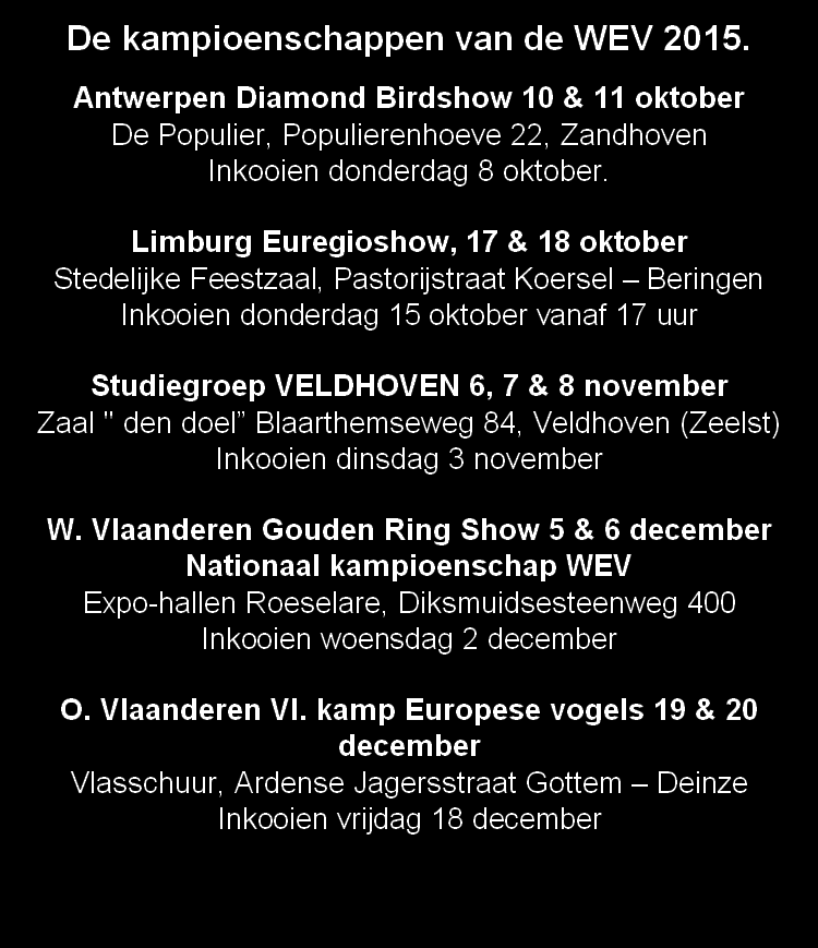 Voor meer info zie site