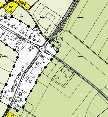 18. Functieverandering Berkenlaan 2-4 te Loerbeek Voor de locatie is per brief van 16 januari 2012 (vóór de terinzagelegging van de ontwerp notitie Herijking