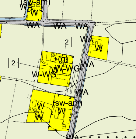 5. Functieverandering Geulecampweg 8/8a te Didam Het bestemmingsplan voor deze locatie is