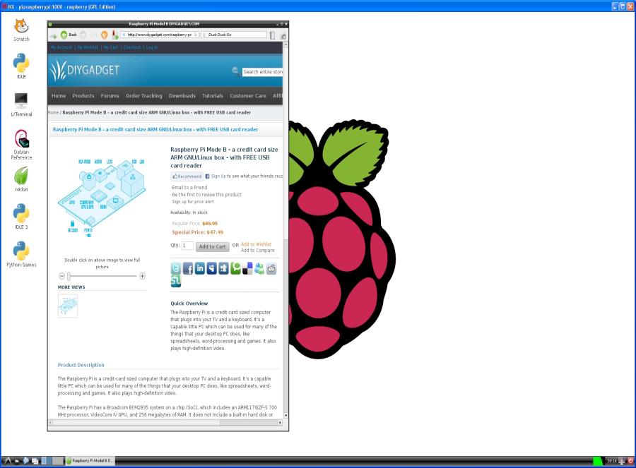 Aansturing Raspbian De