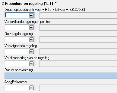 Containerzending Ja/Nee Op tabblad 1 kunt u in AGS aangeven of het een container zending betreft (J/N). Het daadwerkelijke containernummer geeft u op bij de goederencode.